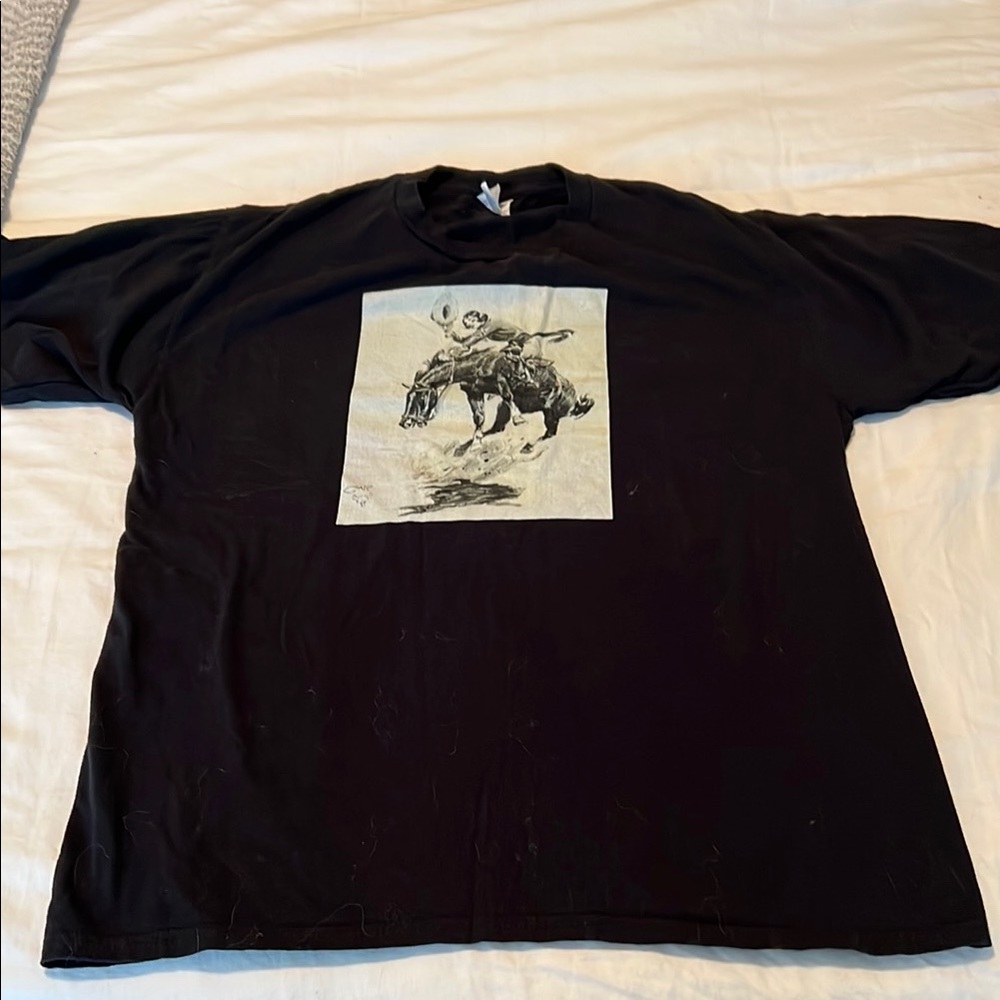 Black Graphic tee